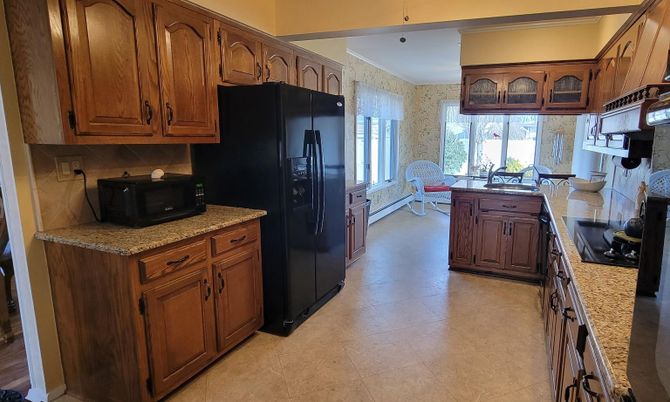 Dining room, Interior, Kitchen