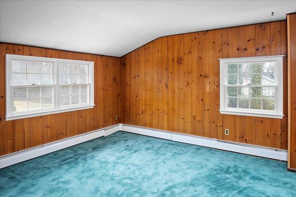 Empty room, Interior, Wooden Walls