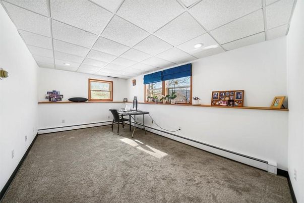 Home Office, Interior, Recessed Lighting