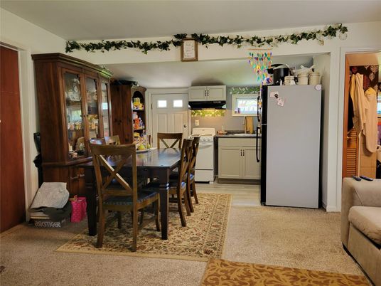 Dining room, Interior, Kitchen