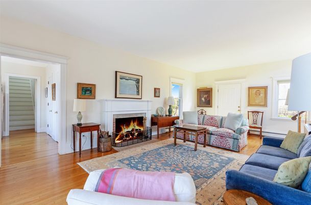 Fireplace, Interior, Living room, Wood Texture Flooring