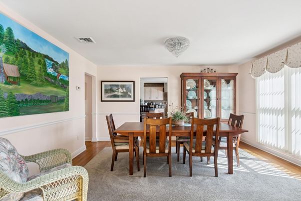 Dining room, Interior, Wood Texture Flooring