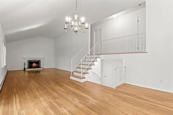 Chandelier, Fireplace, Interior, Wood Texture Flooring