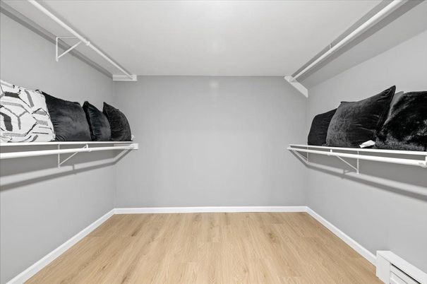 Interior, Walk-in Closets, Wood Texture Flooring