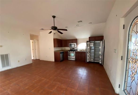 Interior, Kitchen, Recessed Lighting, Stainless Steel Appliances