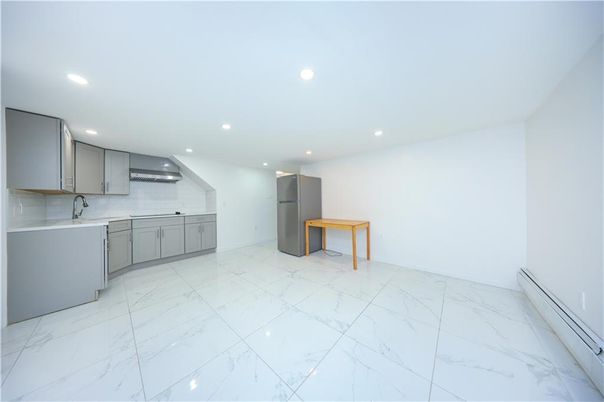Interior, Kitchen, Marble, Recessed Lighting, Stainless Steel Appliances