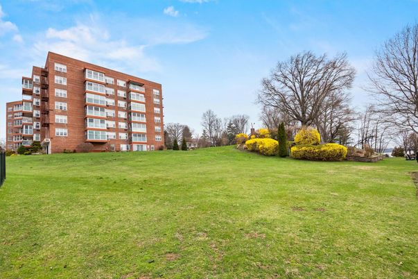 Backyard, Exterior, Facade, Condo Building