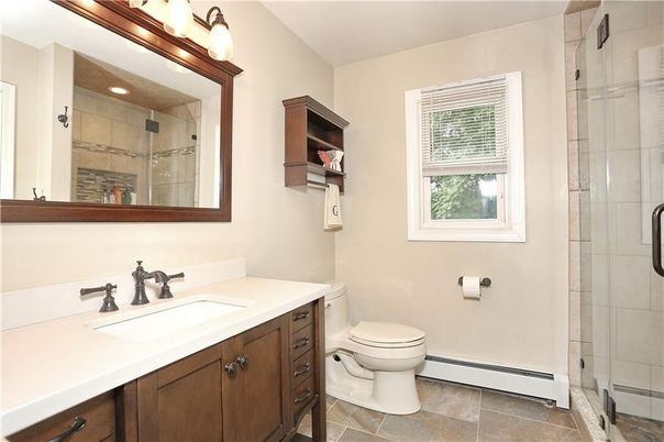 Bathroom, Glass Shower, Interior