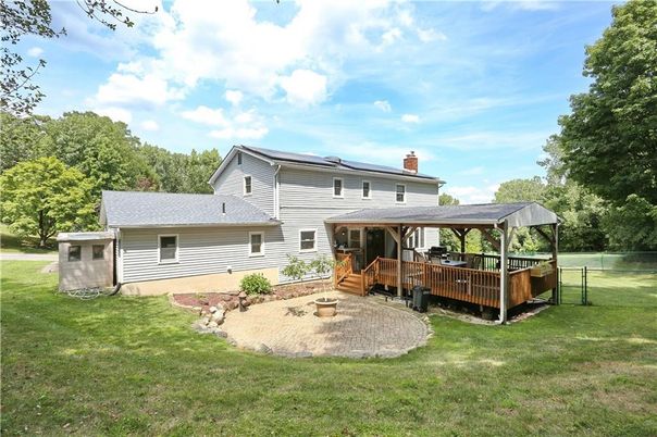 Backyard, Exterior, Hot Tub, Solar Panels