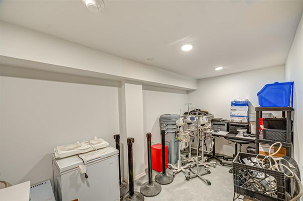 Fitness Equipment, Home Office, Interior, Recessed Lighting