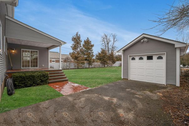 Backyard, Detached Garage, Exterior
