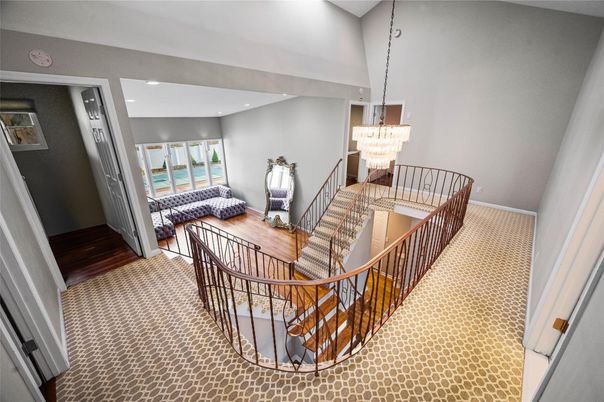 Chandelier, Interior, Recessed Lighting