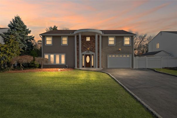 Attached, Backyard, Exterior, Facade, Raised Ranch