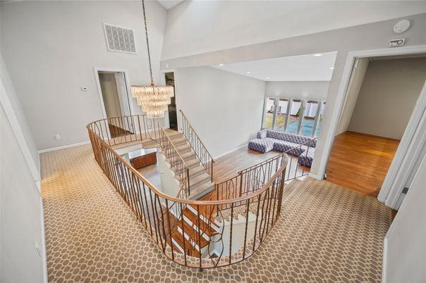 Chandelier, Interior, Recessed Lighting, Wood Texture Flooring