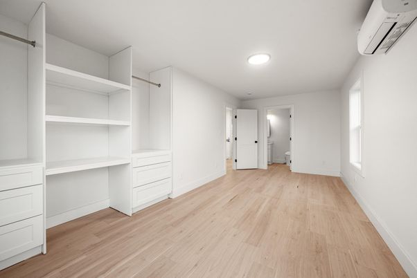 Interior, Recessed Lighting, Walk-in Closets, Wood Texture Flooring