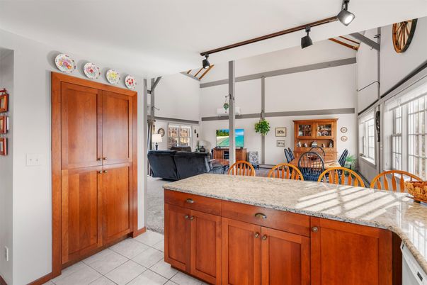 Dining room, Interior, Kitchen, Living room
