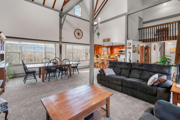 Dining room, Interior, Kitchen, Living room