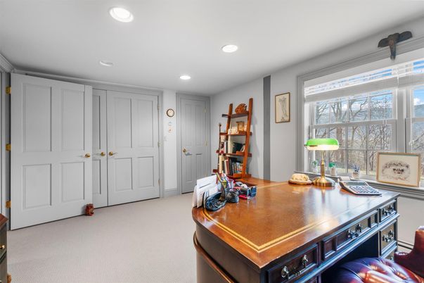 Home Office, Interior, Recessed Lighting