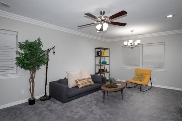 Chandelier, Interior, Living room, Recessed Lighting
