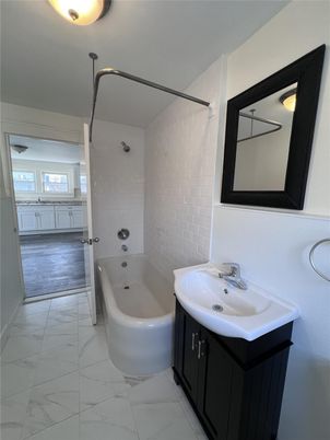 Bathroom, Dual Sink Vanities, Interior, Marble
