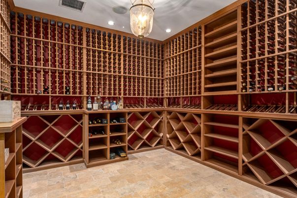 Interior, Recessed Lighting, Wine Storage