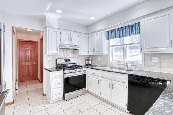 Interior, Kitchen, Recessed Lighting, Stainless Steel Appliances
