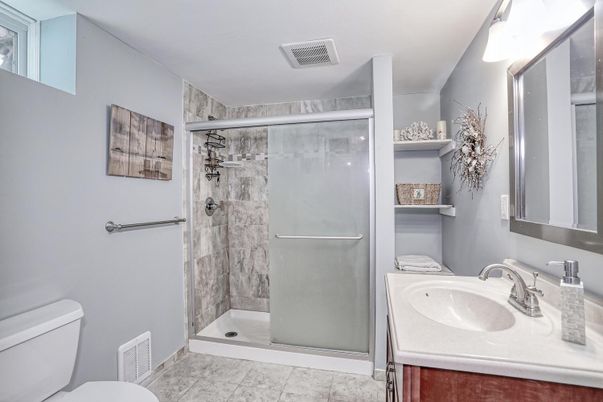 Bathroom, Glass Shower, Interior