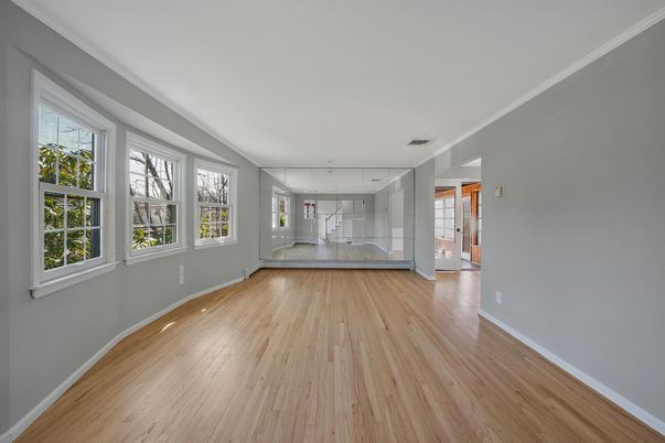 Empty room, Interior, Wood Texture Flooring