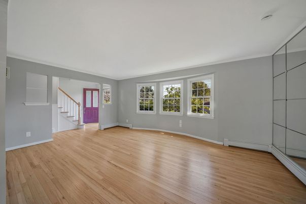Empty room, Interior, Wood Texture Flooring