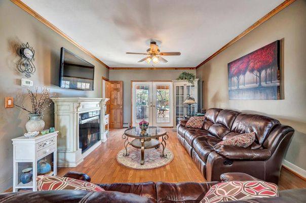 Fireplace, Interior, Living room, Wood Texture Flooring