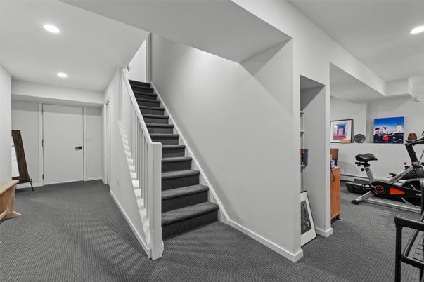 Fitness Equipment, Interior, Recessed Lighting