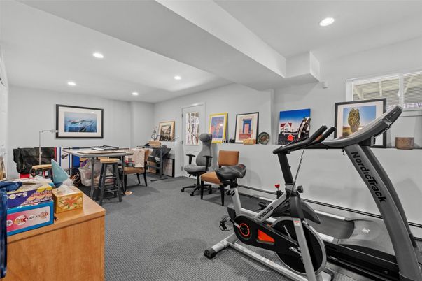 Fitness Equipment, Interior, Recessed Lighting