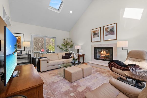 Fireplace, Interior, Living room, Recessed Lighting