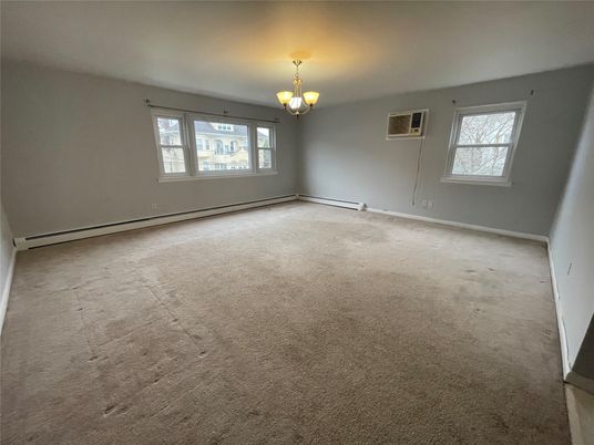 Chandelier, Empty room, Interior
