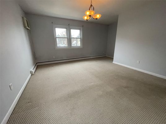 Chandelier, Empty room, Interior