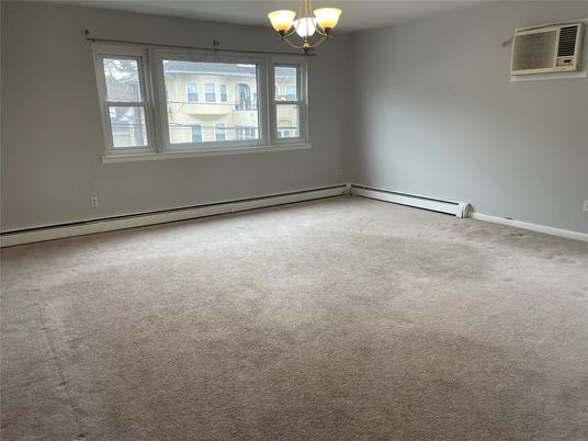 Chandelier, Empty room, Interior