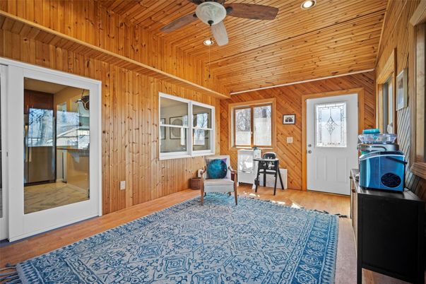 Interior, Recessed Lighting, Wooden Ceilings, Wood Texture Flooring, Wooden Walls