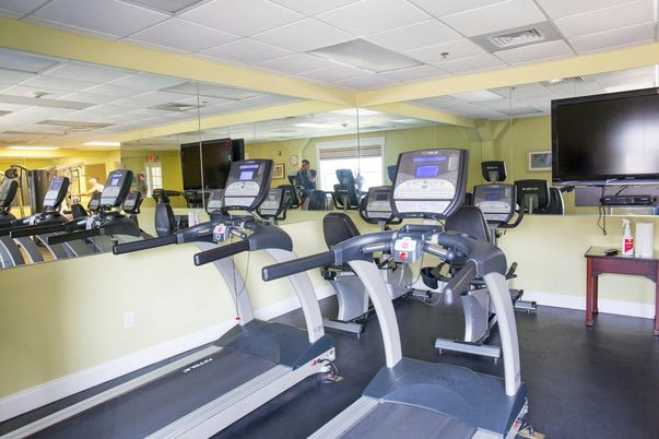 Fitness Equipment, Gym, Interior