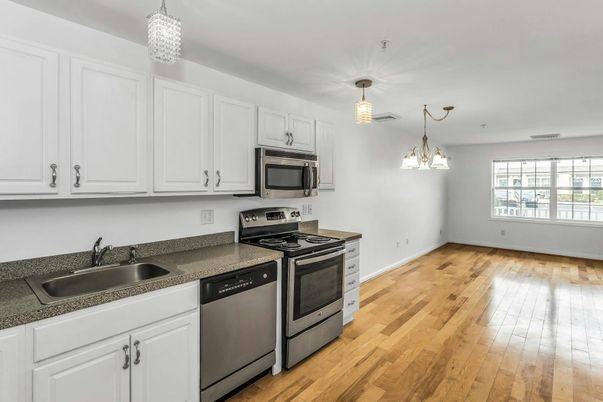 Chandelier, Interior, Kitchen, Pendant Lights, Wood Texture Flooring