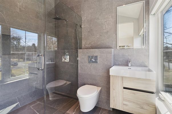 Bathroom, Glass Shower, Interior