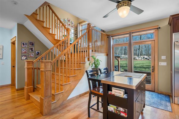 Dining room, Interior, Wood Texture Flooring