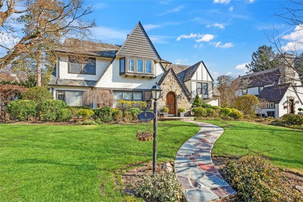 Backyard, Exterior, Facade, Brick Facade, Tudor Revival