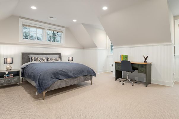 Bedroom, Home Office, Interior, Recessed Lighting