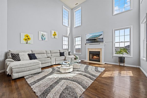 Fireplace, Interior, Living room, Wood Texture Flooring