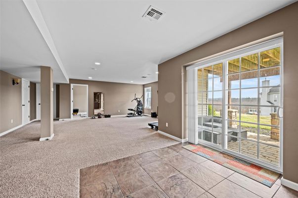 Fitness Equipment, Interior, Recessed Lighting
