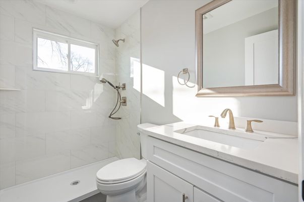 Bathroom, Interior, Marble Walls
