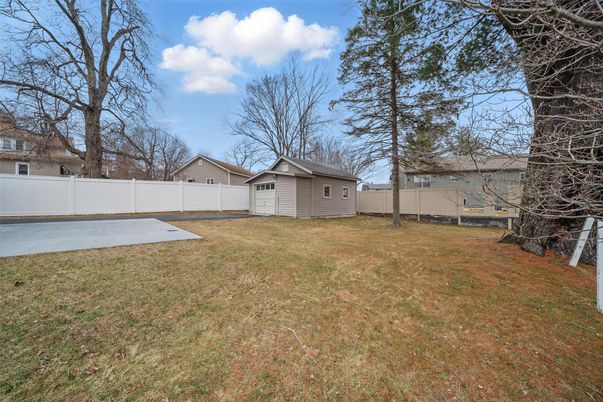 Backyard, Detached Garage, Exterior