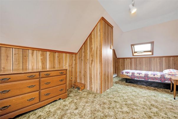 Bedroom, Interior, Wooden Walls