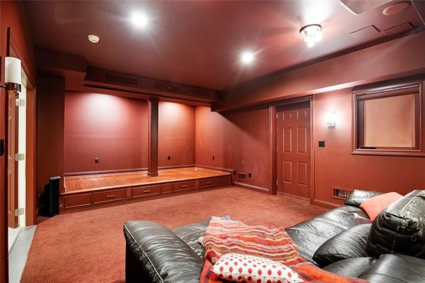 Interior, Recessed Lighting, Theatre Room