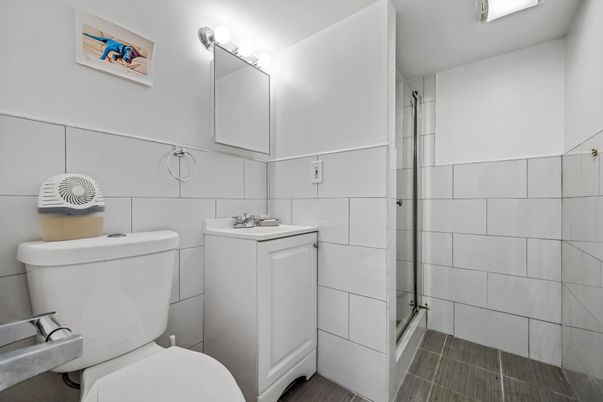 Bathroom, Dual Sink Vanities, Glass Shower, Interior